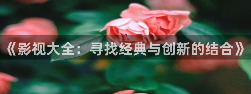 色樱桃影院：《影视大全：寻找经典与创新的结合》